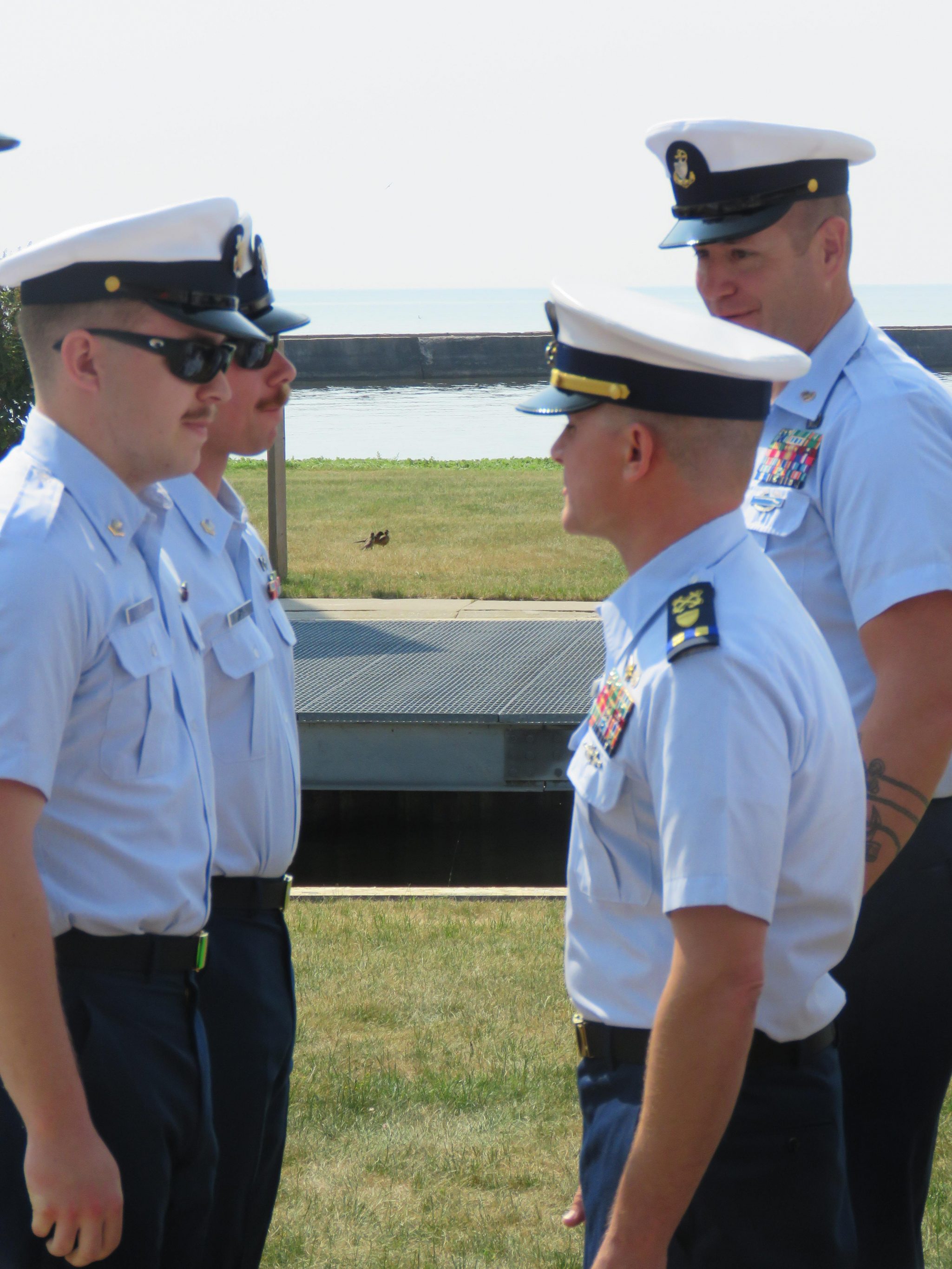 Two Rivers Coast Guard Post Says Goodbye To One Commander, Welcomes A ...